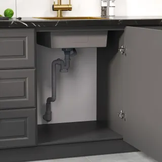 Мойка кухонная Reflexion Como 54-SS RX2054SS полированная сталь